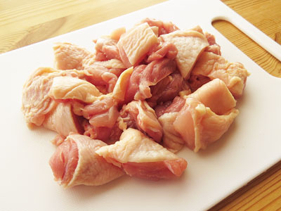 鶏もも肉の切り方